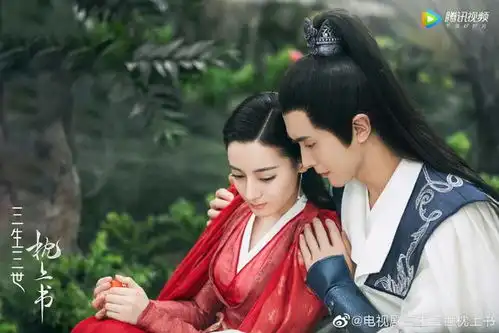 200228迪丽热巴三生三世枕上书剧照公开热巴披风造型清纯动人