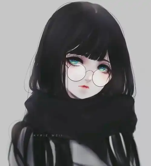 头像动漫女生黑暗系动漫女生