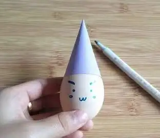 制作不倒翁的材料和步骤
