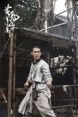 井柏然黄飞鸿用生命演戏片场完成百人斩
