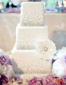 白色婚礼蛋糕图片让婚礼如雪般纯白温馨浪漫