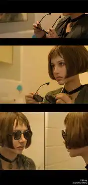 这个萝莉神还原这个杀手不太冷玛蒂达的cosplay欣赏
