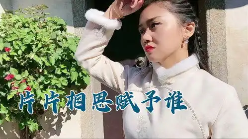唯美古风歌曲片片相思赋予谁为伊消得人憔悴,花飞烟灭爱永随
