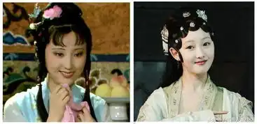 87版与10版红楼梦十二正册女子剧照pk
