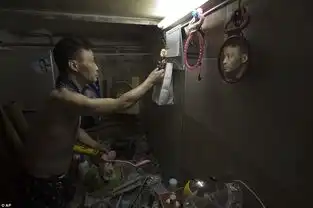 外媒关注中国香港蜗居现状20人挤一间棺材屋