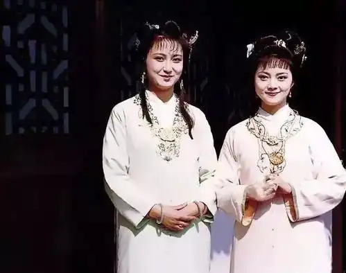 87版红楼梦薛宝钗与姐妹们剧照,唯独和林黛玉合影被比了下去
