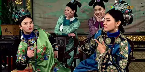 如懿传欢乐花絮纯妃婉贵人搞怪合影,凌云彻炩妃默契共舞
