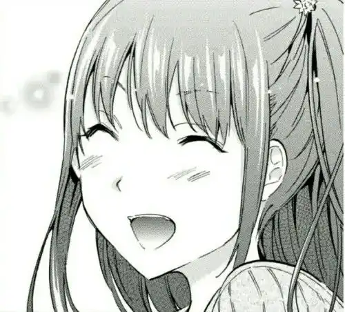 搜黑白色动漫女生头像如
