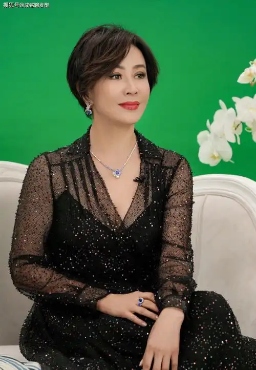 刘嘉玲和赌王女儿何超莲同框,穿豹纹衬衣配西装很减龄,超像姐妹