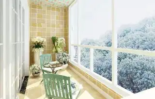 蜗居剧照阳台