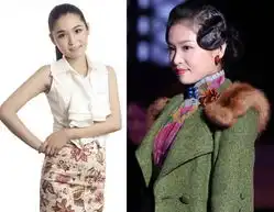 看金陵十三钗裸妆照与剧中造型反差大
