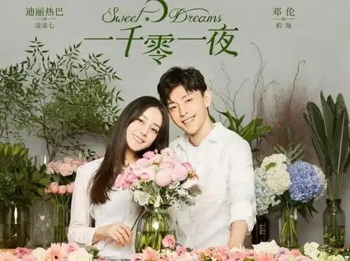 一千零一夜爆首版海报,迪丽热巴和邓伦俊男美女好养眼
