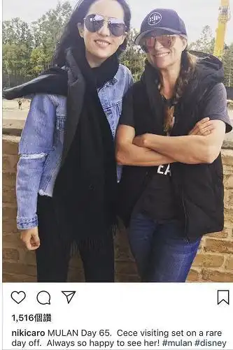 迪士尼电影花木兰结束拍摄杀青,刘亦菲最酷定妆照
