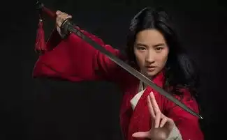 刘亦菲花木兰定装照英气十足女侠又要再现江湖