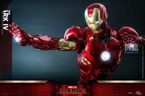 hottoys14钢铁侠mk4拆甲机台可动人偶
