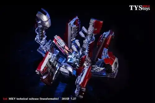新品预定tystoys16tony用钢铁侠mk5手提箱可动爆甲版
