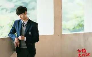 求婚大作战小绵羊张艺兴身穿制式学生服校服,造型清新
