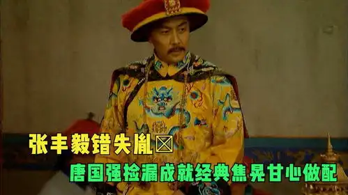 雍正王朝张丰毅错失胤禛,唐国强捡漏成就经典,焦晃甘心做配
