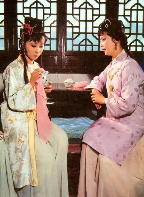 87版红楼梦林黛玉从未公开的照片,太美了
