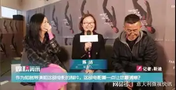 微视意大利独家专访姚晨及找到你主创人员远东国际电影节
