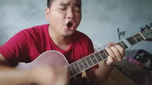 广西二胖弹唱蓝莲花,我不听歌我是来看表情的,太好笑了哈哈