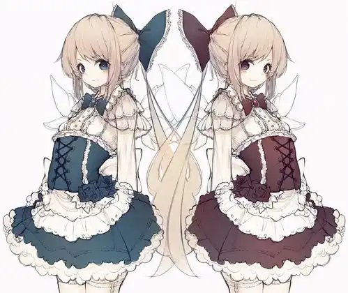 cg原画插画教程画师暗黑系漫画少女作品欣赏
