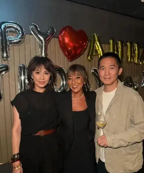 上山诗钠生日派对众星云集梁朝伟夫妇窦靖童现身