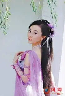 求高人对欢天喜地七仙女中紫儿在天庭中的仙女服装的描写急急急
