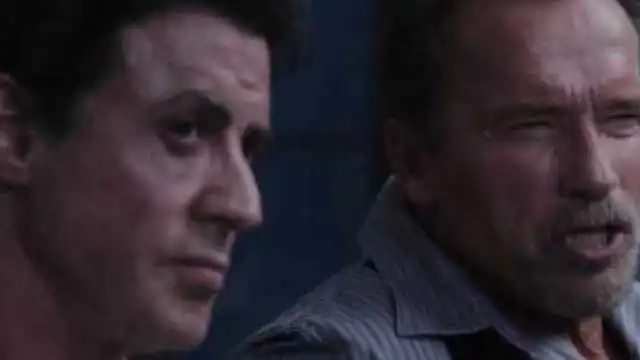 男人必看,史泰龙和施瓦辛格合作,硬核越狱,这才叫真男人
