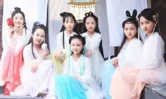 小戏骨欢天喜地七仙女定妆照曝光,美如仙女,网友我女儿
