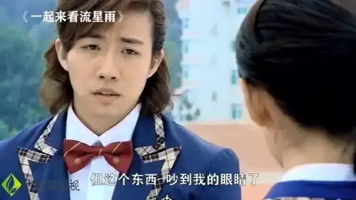 影视剧中沙雕台词,一起来看流星雨,你的耳机吵到我的眼睛了
