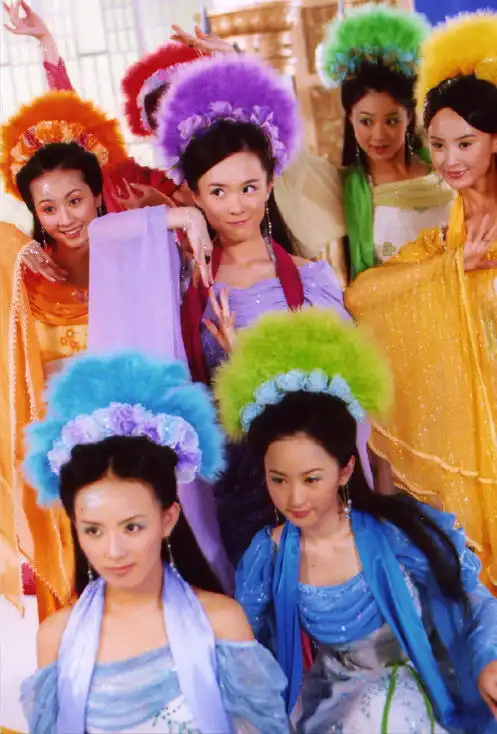 欢天喜地七仙女,少女的中二启蒙
