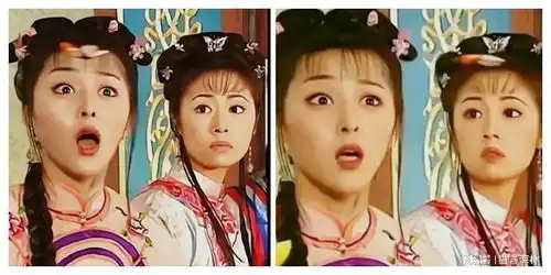 当年金锁比女主紫薇演得还激动,表情很抢镜,难怪她也火了

