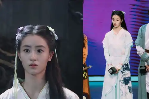要成为二个刘亦菲毛晓慧小龙女模仿失败,演技不忍评价
