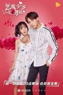 腾讯热播超级网剧恶魔少爷别吻我海报主视觉设计
