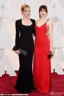 组图梅兰尼黑裙性感曼妙与五十度灰女主斗艳
