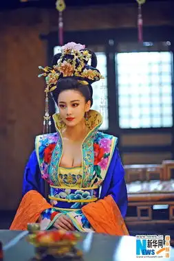 武则天曝张馨予剧照翩若惊鸿婉若游龙图
