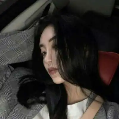 韩国女生头像女神范成熟披发