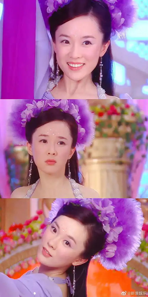 2005年欢天喜地七仙女,霍思燕饰演紫儿,美丽勤劳

