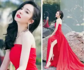 五抹红色,第一个搞笑第二个美,杨幂让人怦然心动
