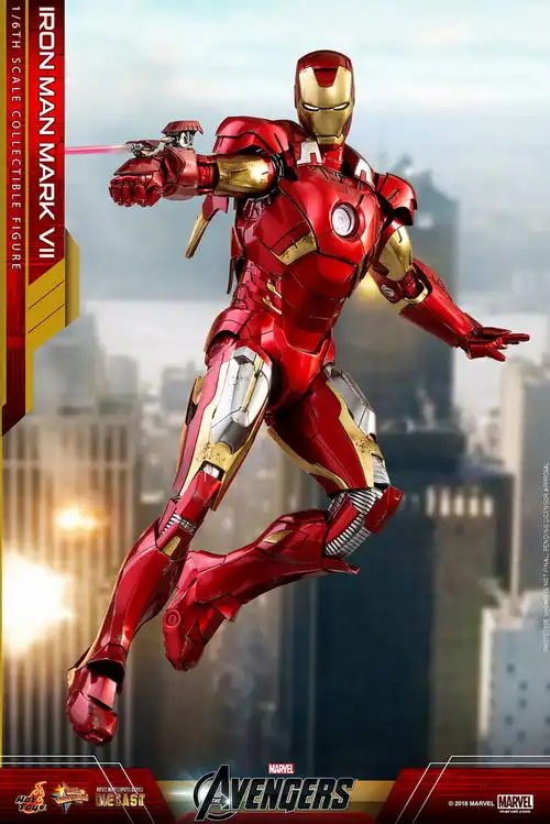 hottoys复仇者联盟16钢铁侠markvii收藏级人偶开售公布

