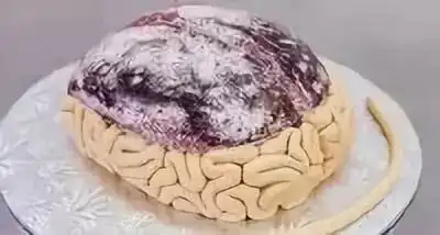 千奇百怪的万圣节蛋糕集锦胆小勿点哦以及,大脑蛋糕教程