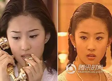 女星也有青涩时银屏首秀真容揭晓
