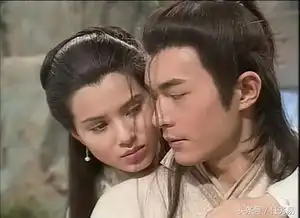 那年神雕侠侣,翩翩少年古天乐,李若彤乃真仙子
