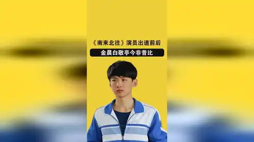 南来北往演员出道前后差距,金晨今非昔比,宋家腾爆改美男
