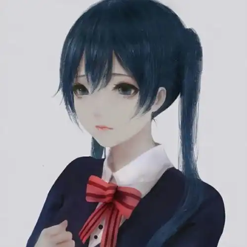 马尾学生装
