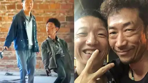 狂飙麻子23岁疯驴子25演员玩梗一个拿斧子一个霹雳舞
